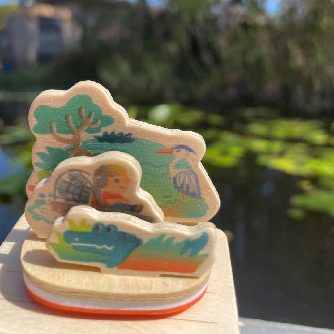 Everglades DIY Stamp Card