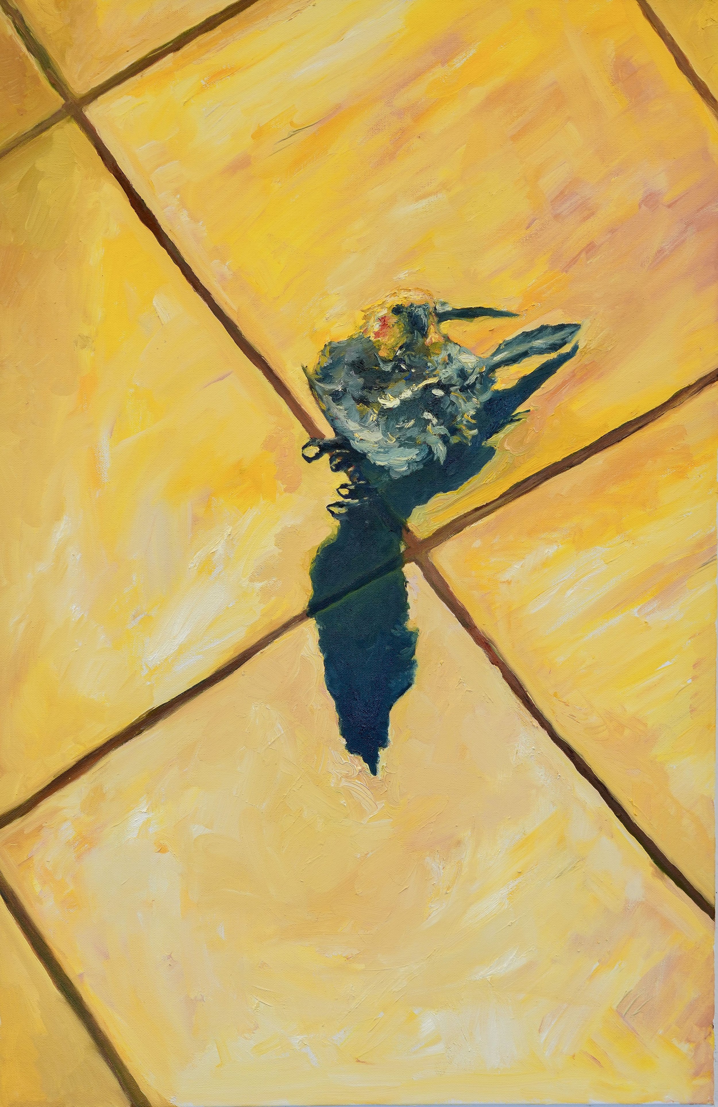 Sam, March 2023, Oil on canvas, 30” x 24”