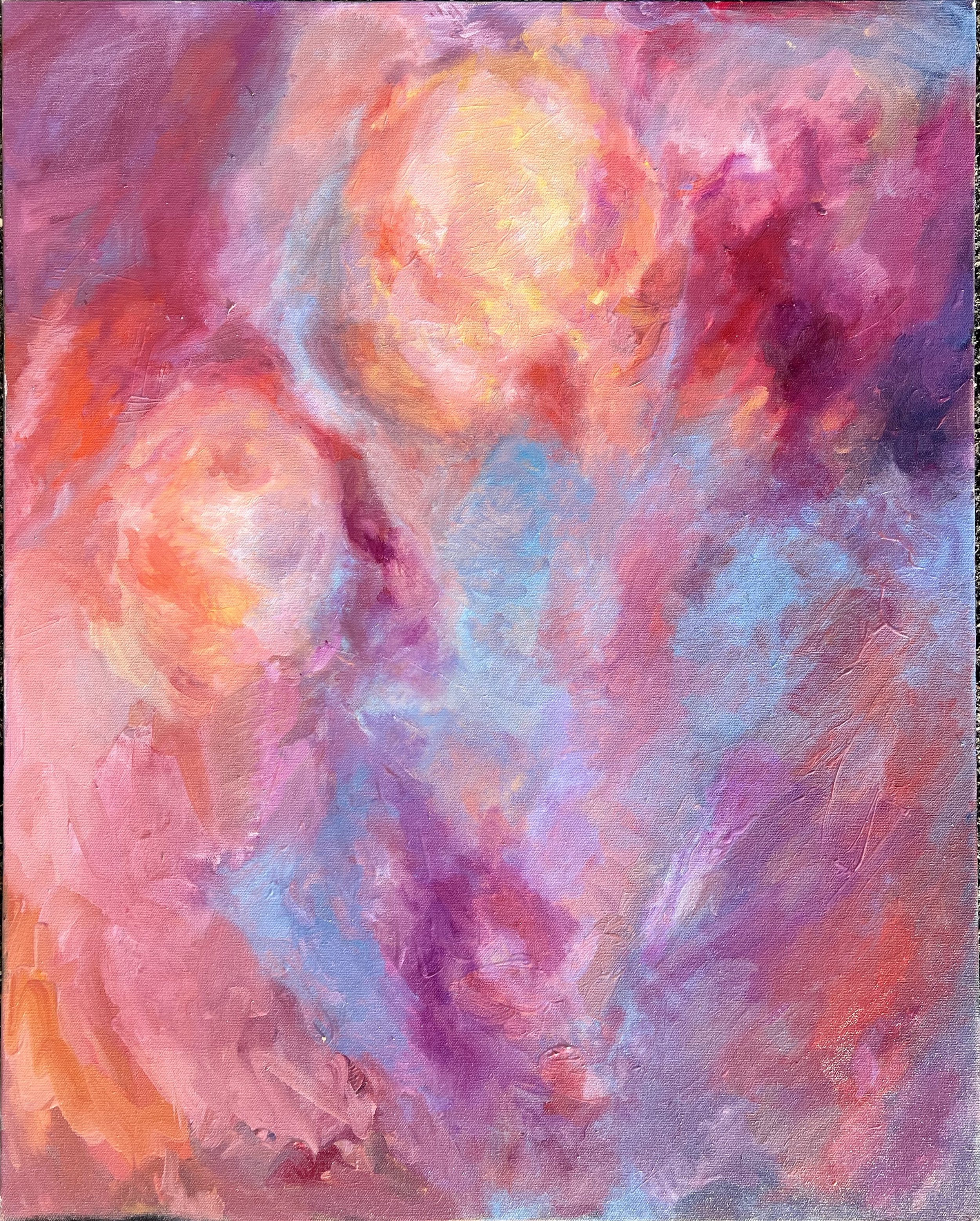 Hold, Date: 2026, Dimensions: 30" X 24", Medium: Oil on canvas.