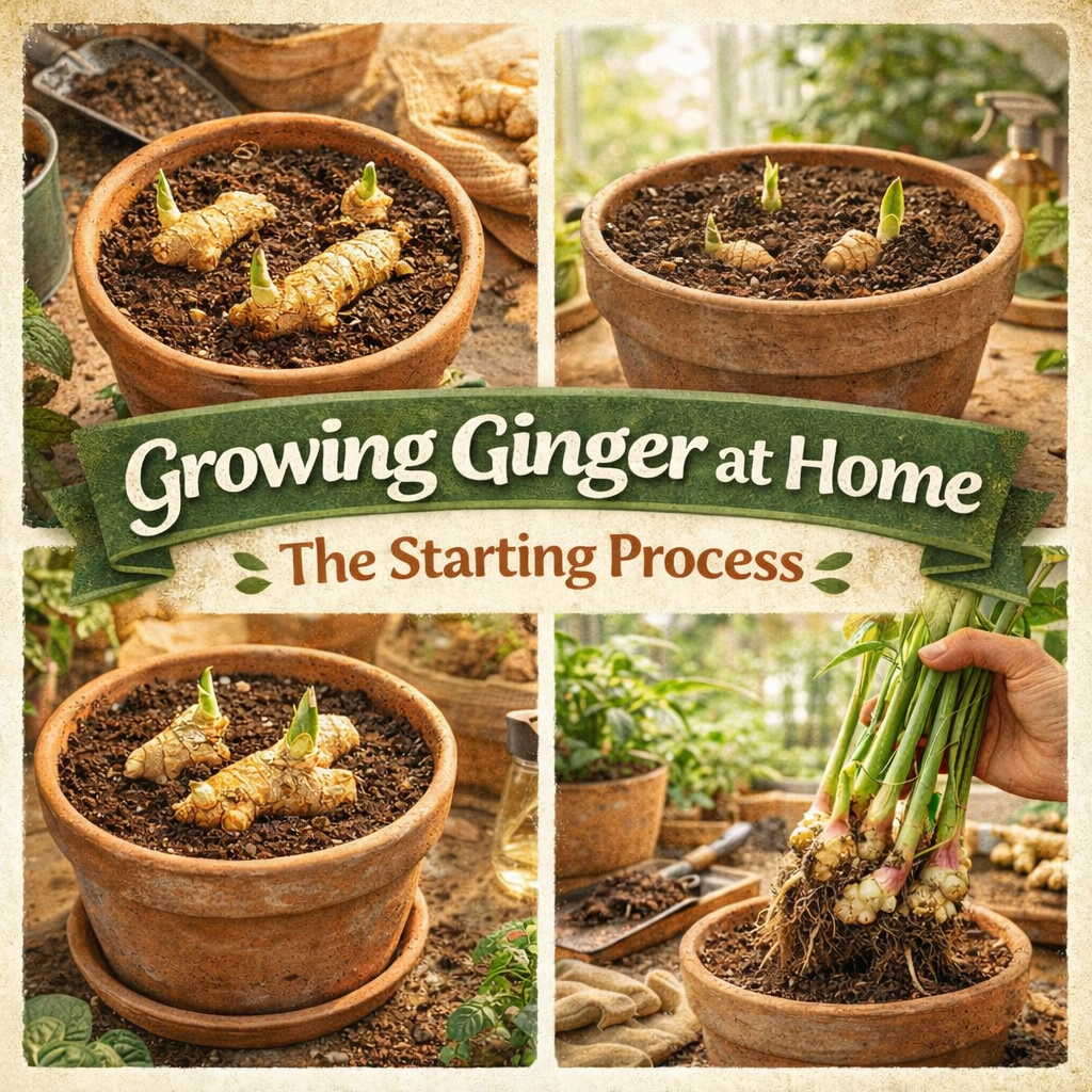Growing Ginger: The Starting Process