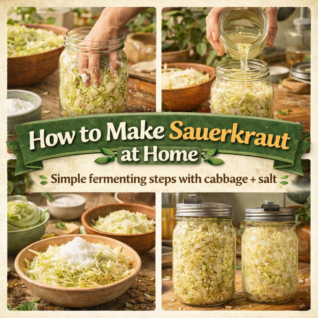 How to Make Sauerkraut at Home | Easy Step-by-Step Guide