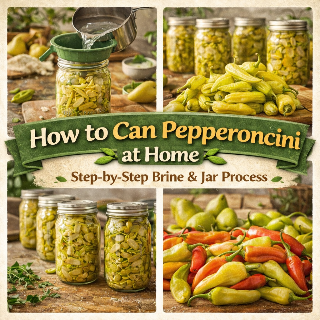 🌶️ How to Can Pepperoncini: From Garden Fresh to Pantry Perfection