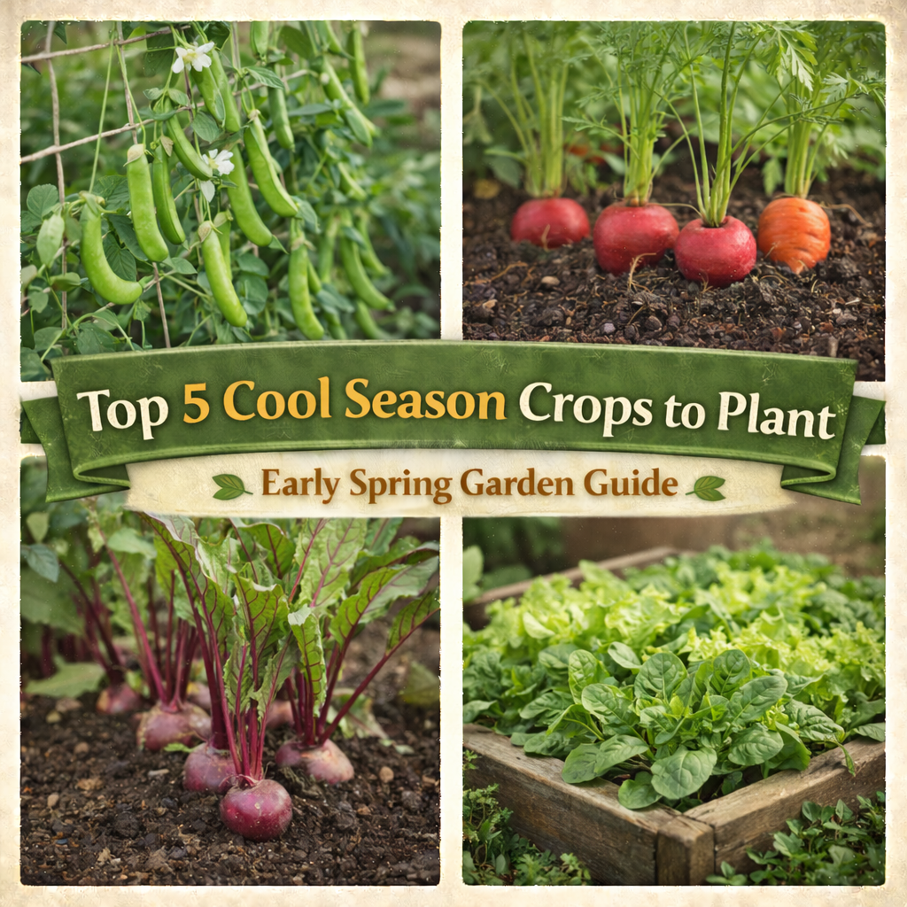 Top 5 Cool Season Crops to Plant in Early Spring