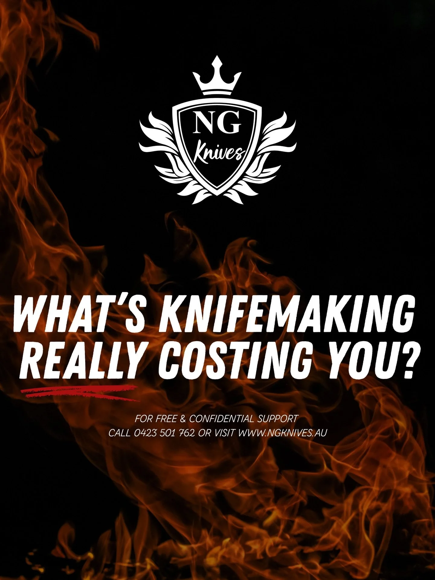 WHAT&rsquo;S KNIFEMAKING REALLY COSTING YOU?

🔥 A day in the forge.
🔥 The smell of hot steel.
🔥 A knife you made with your own two hands.

But let&rsquo;s be honest about the real cost&hellip;

Side effects may include:
🔥 excessive pride
🔥 new h
