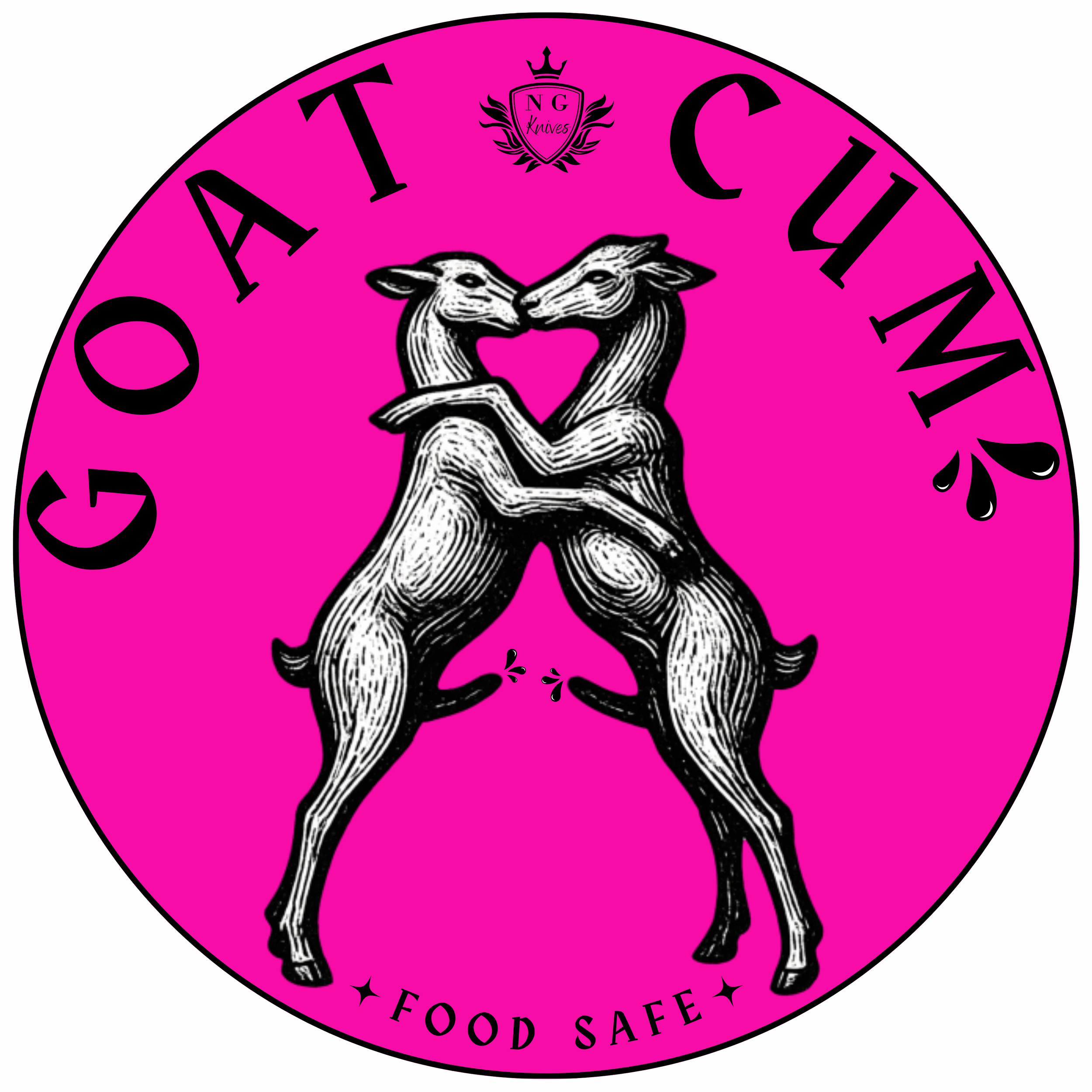 Goat cum sticker  (Stickers (Circle)).png