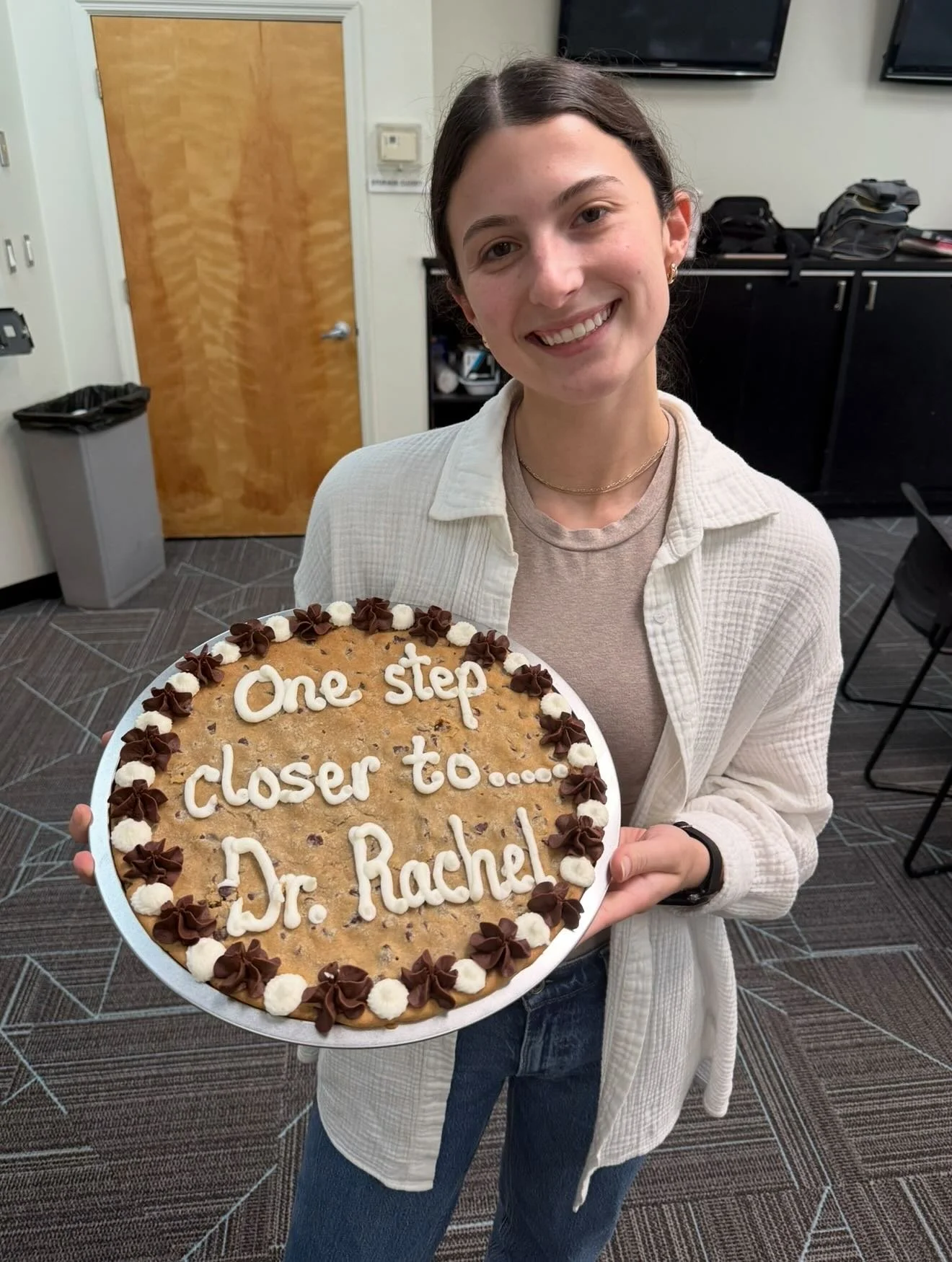 Congratulations to Rachel!!!🎉🎉. 
It has been such a joy to watch her @dukeotd journey unfold&mdash;from Level I with Innovative OT Solutions, to guest lecturing in her entrepreneurial class, and then returning for her Level II fieldwork! She is wel