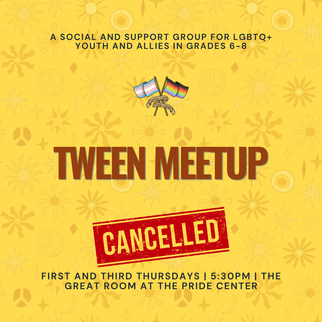 Tween Meetup- CANCELLED