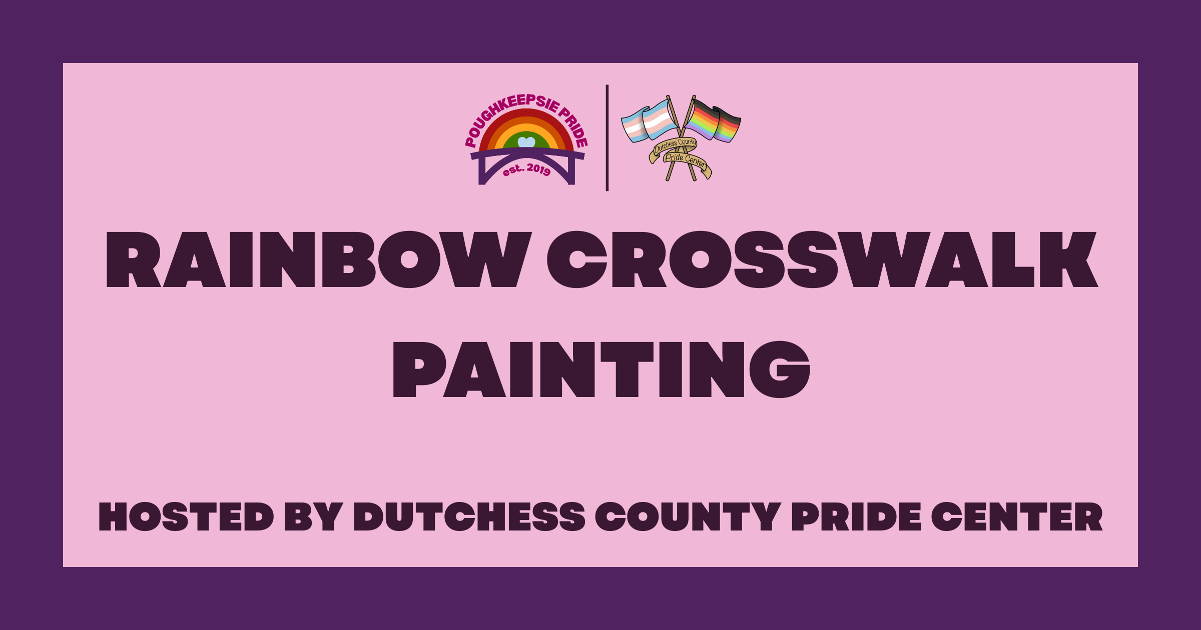 Rainbow Crosswalk Painting: Part 1