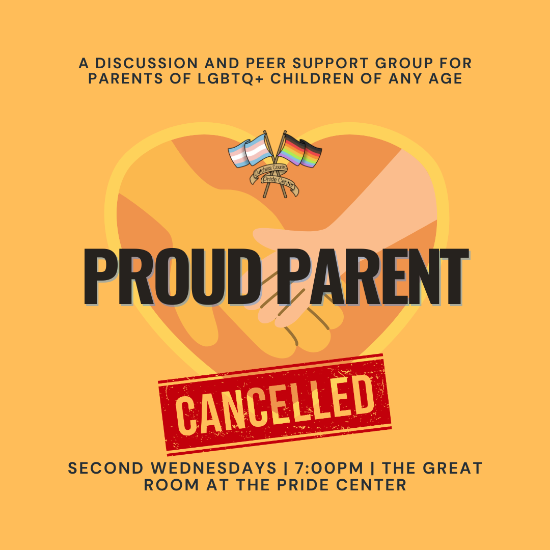 Proud Parents Support Group CANCELLED