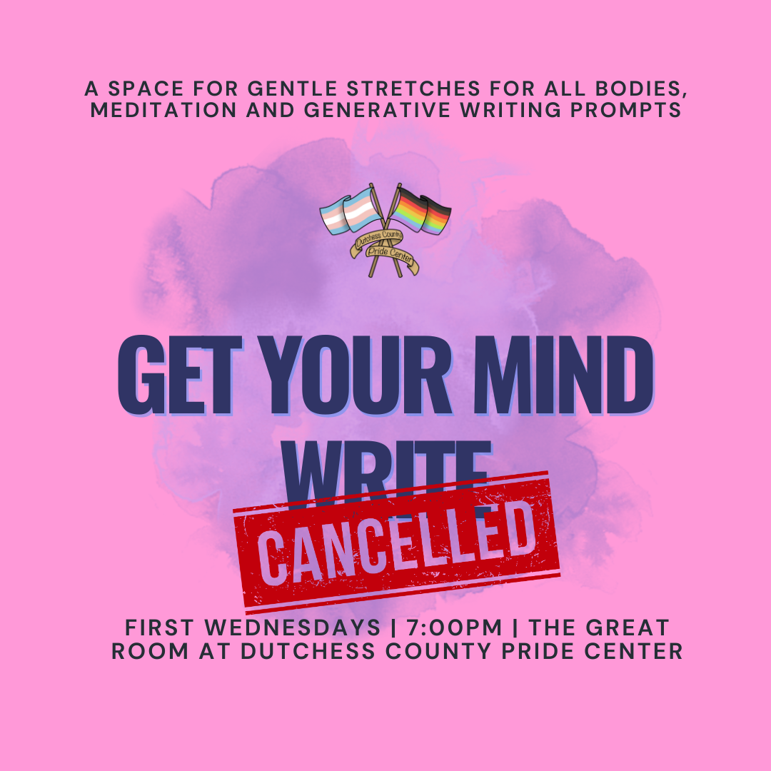 Get Your Mind Write CANCELLED