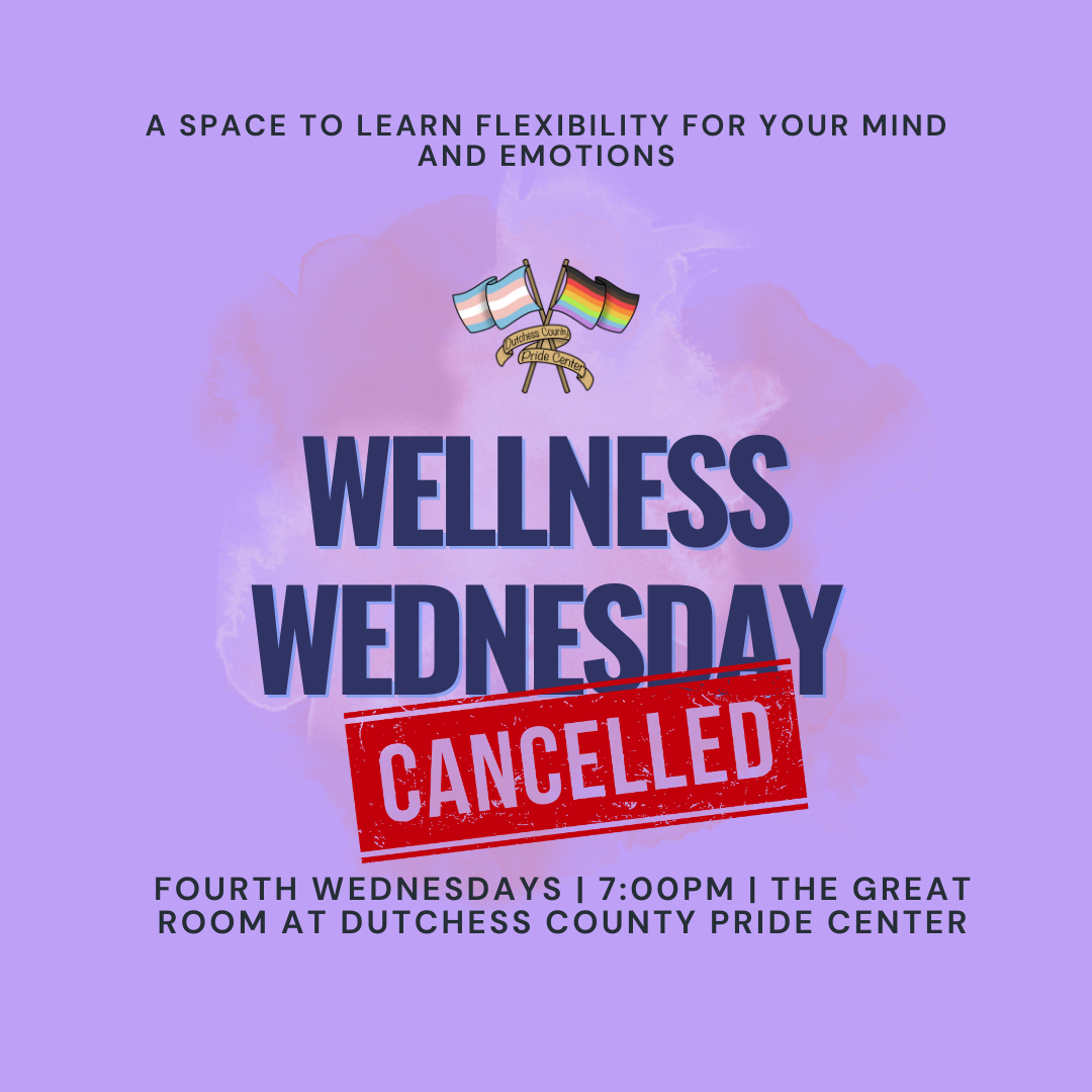 Wellness Wednesday CANCELLED