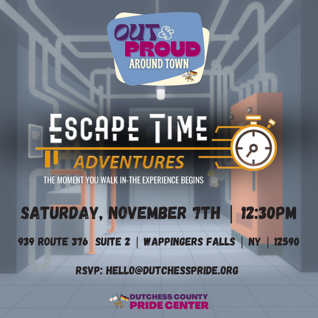 Out &amp; Proud at the Escape Rooms!