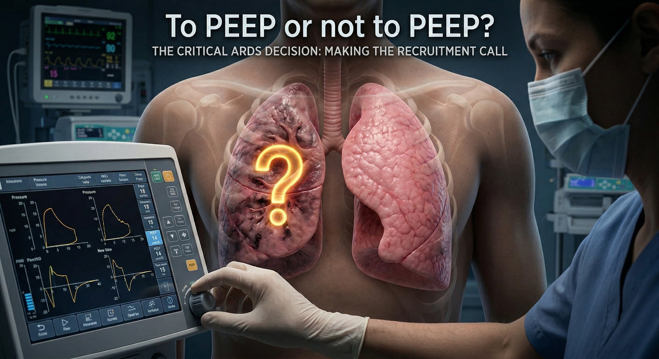 To PEEP or not to PEEP? Why This Lung Recruitment Video Changes Everything