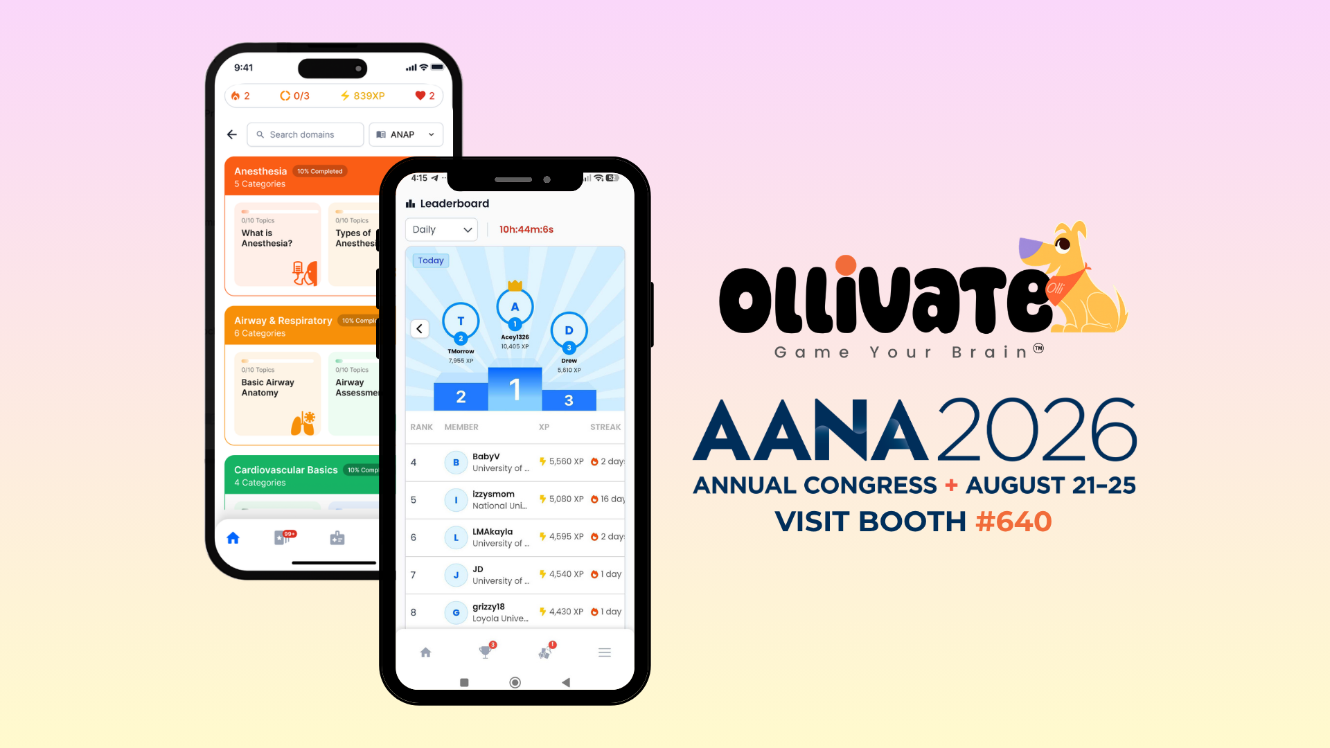 Calling All RNs and RRNAs: Ollivate is Bringing Team Competition to AANA Annual Congress 2026