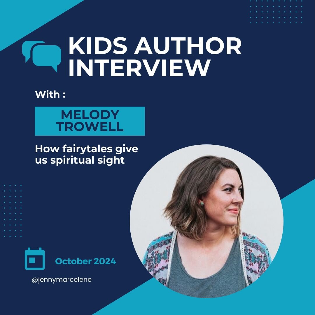 I loved this interview with @jennymarcelene ✨ She asked beautiful questions! Please click the link in my bio or hers to read my thoughts on how fairytales give us sight to see Christ with us! ✨