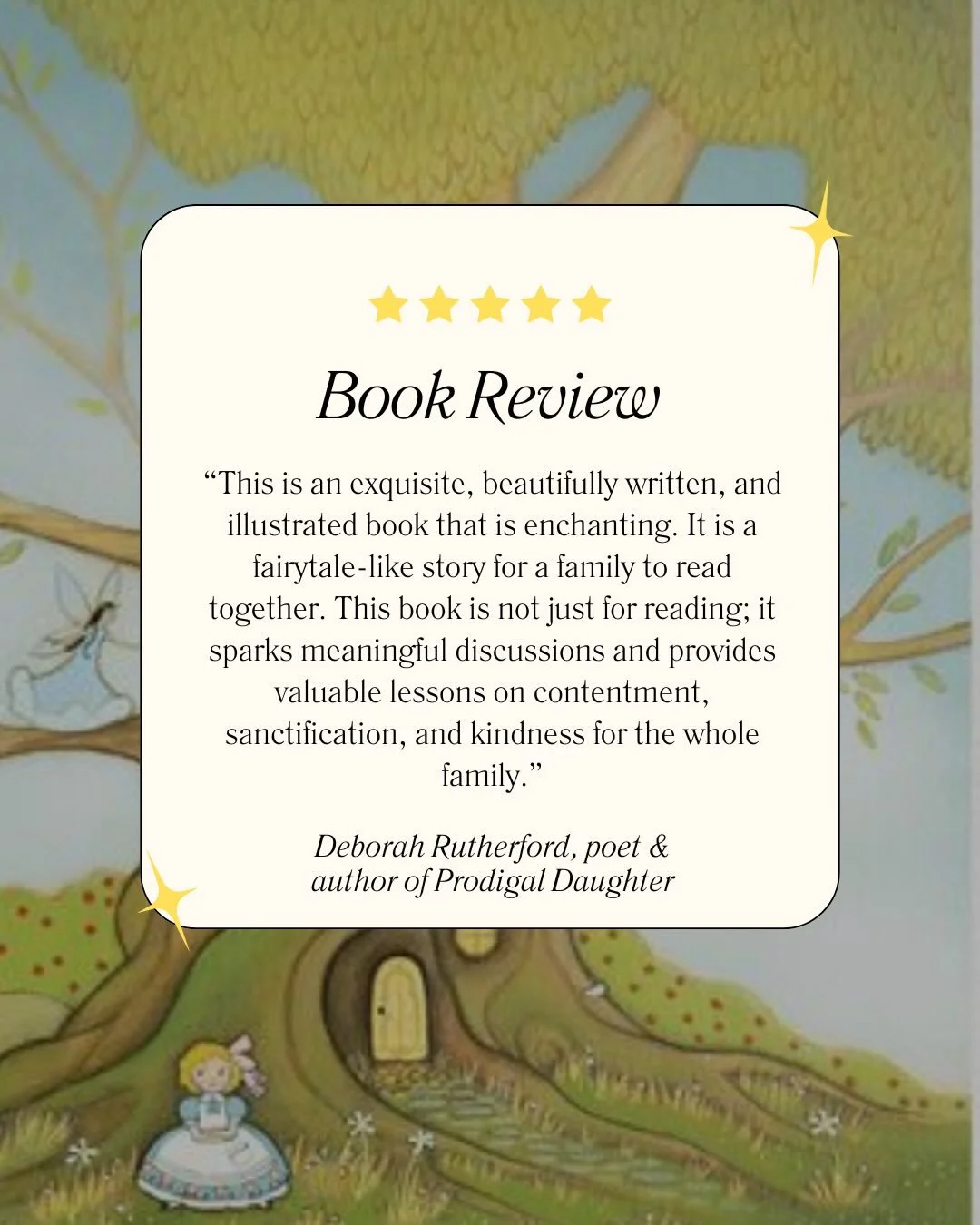 I&rsquo;m so grateful to @deborahrutherfordwrites for this beautiful review of The Girl Whose Frown Shook the Ground ✨