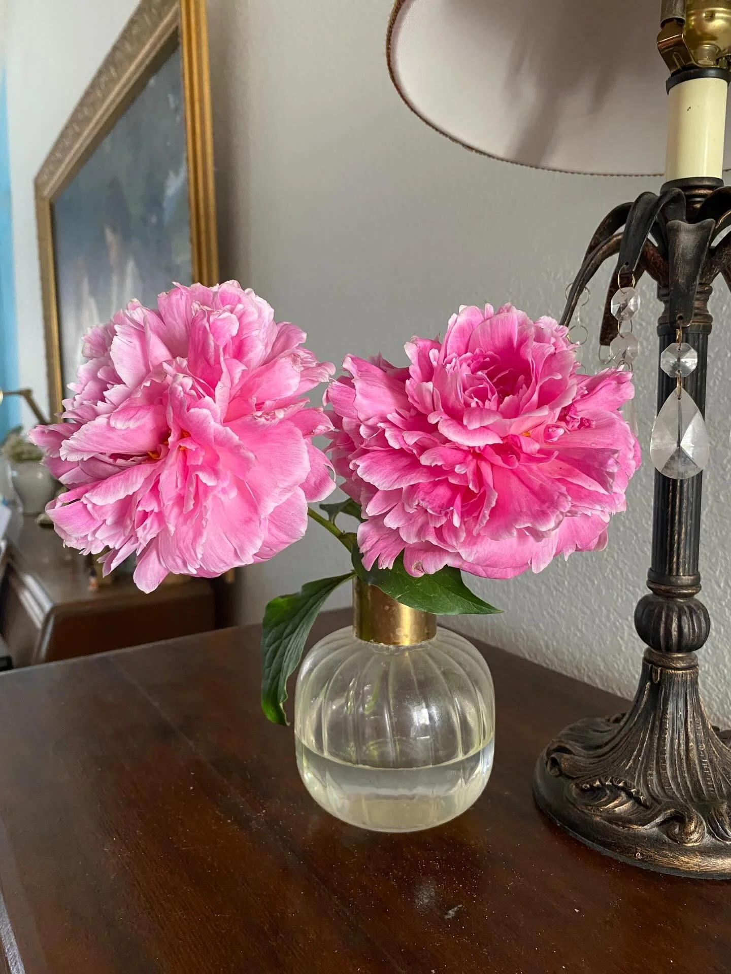 Gifts from our garden. Peonies might be my new favorite!