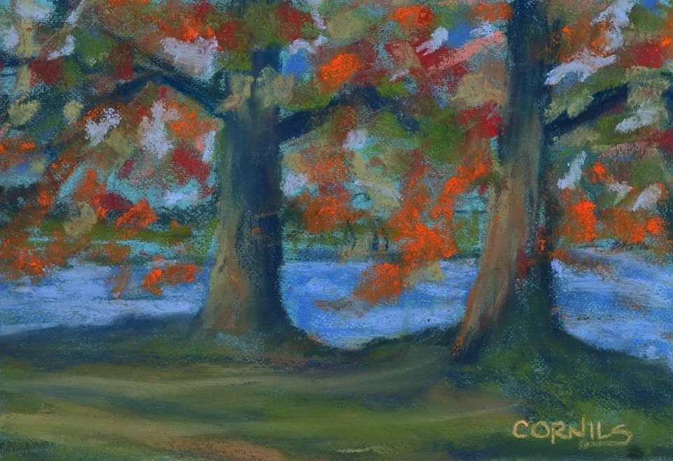 Fall Oaks on the  River.jpg