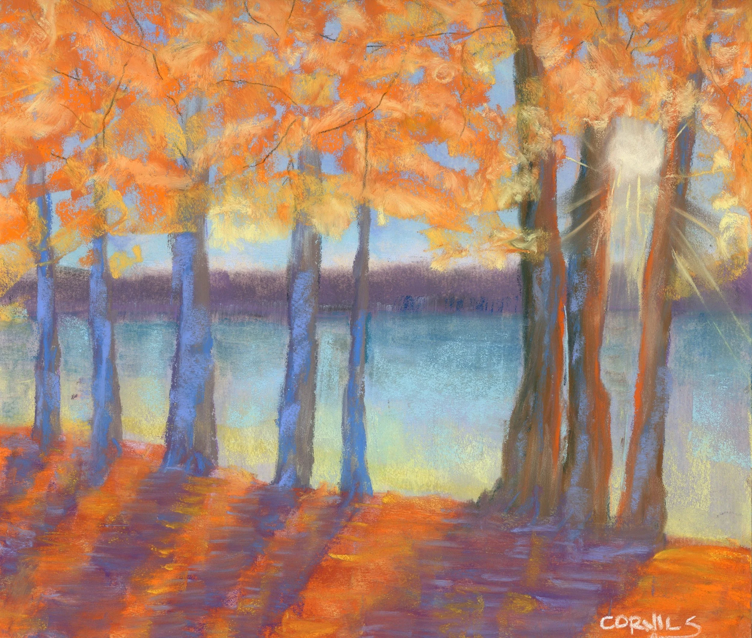 fall trees on lake Picard.jpg