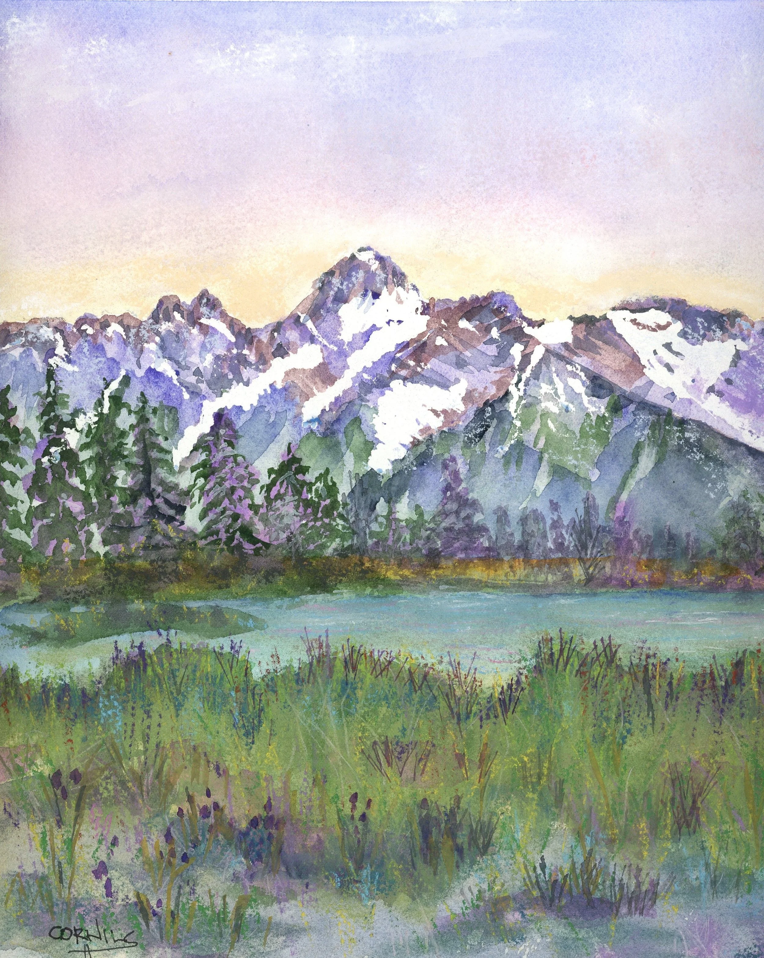Spring in the Sawtooths signed.jpg