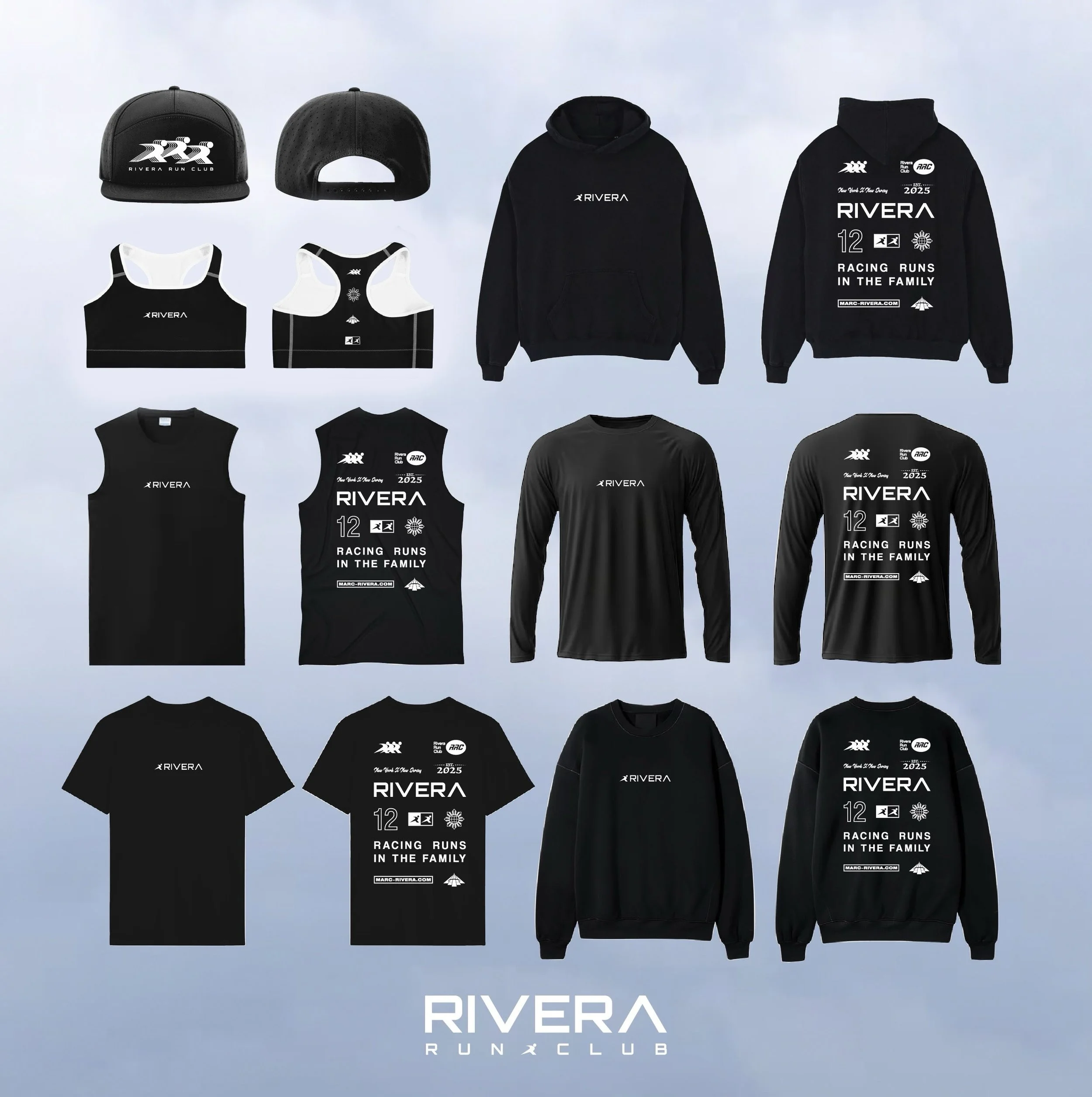 Rivera Run Club Merch Drop // Available Now.

Check out the link in our bio for more 🏁