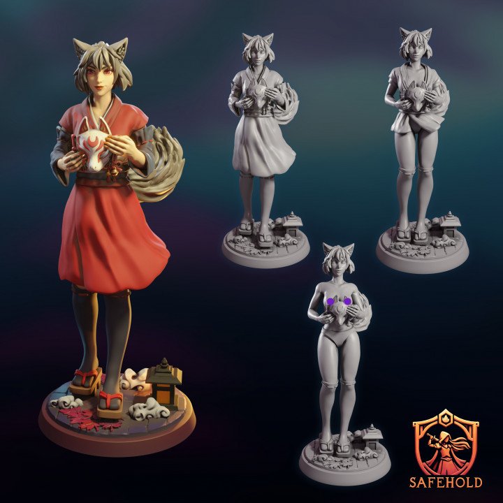 Inari the Kitsune Girl