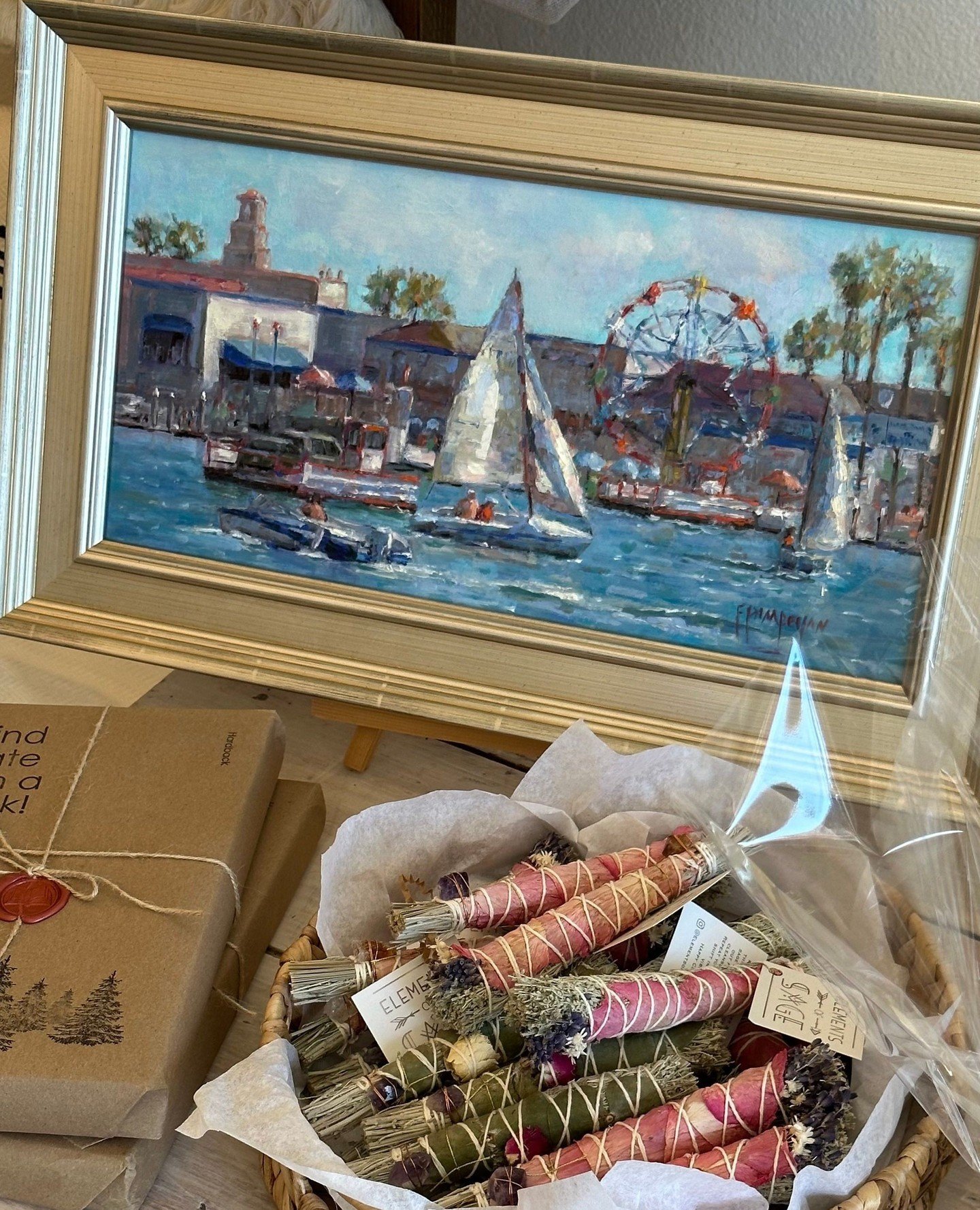 Join us Sunday, May 19th for the Balboa Island Art Walk &amp; enjoy 10% OFF all art!⁠
⁠
Stop in Coterie &amp; Cie on Marine Ave. to explore our full art collection including vintage oil paintings from Europe, unique works by local artists, and more.⁠