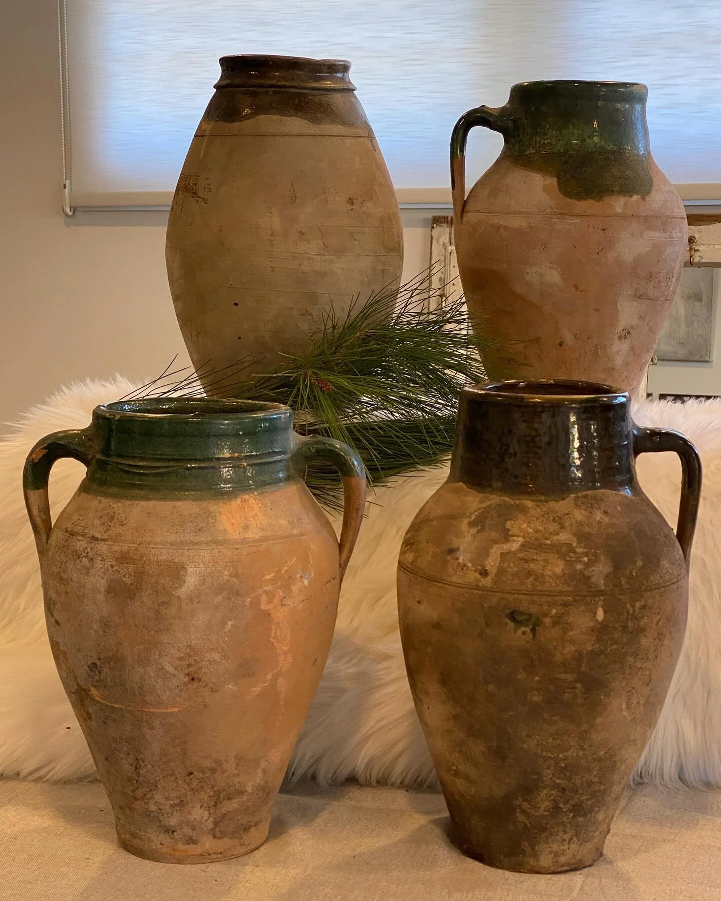 Gorgeous pottery in shoppe! Great for holiday decor or functional vessels! ✨