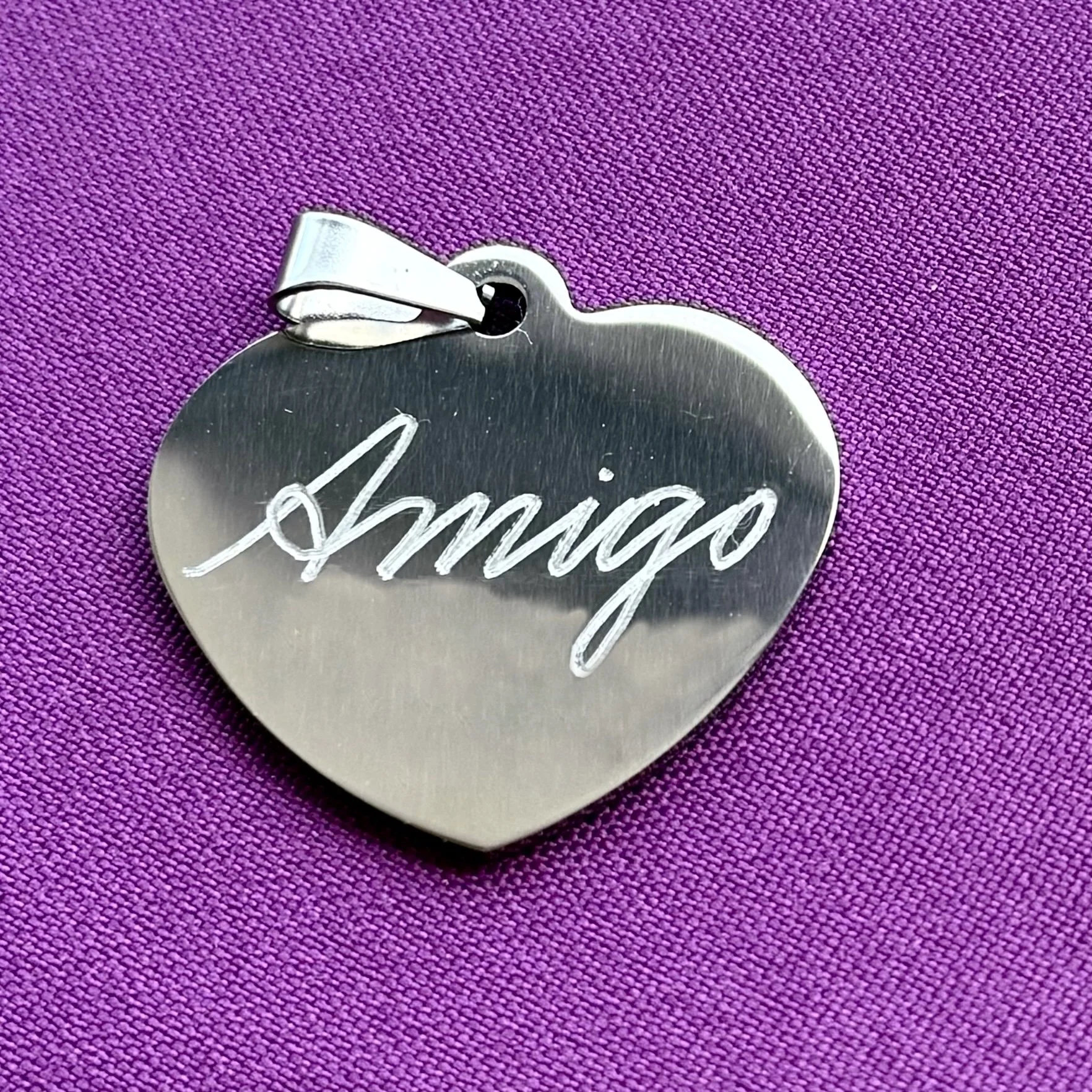 LPGA Purple Leash Event | 277 personalized dog tags engraved onsite to support fundraising for a national initiative supporting domestic violence victims and their pets.