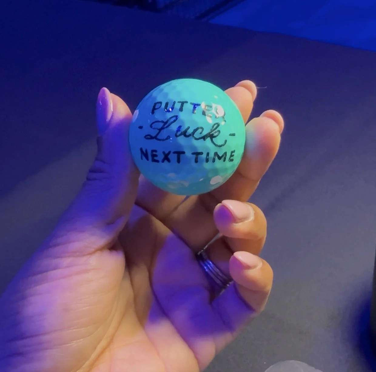 Ocean's 18 at Ocean Casino Resort | Customized golf balls for the grand opening of Ocean's 18 Mini Golf & Bar, giving guests a personalized memento tied to the launch celebration.