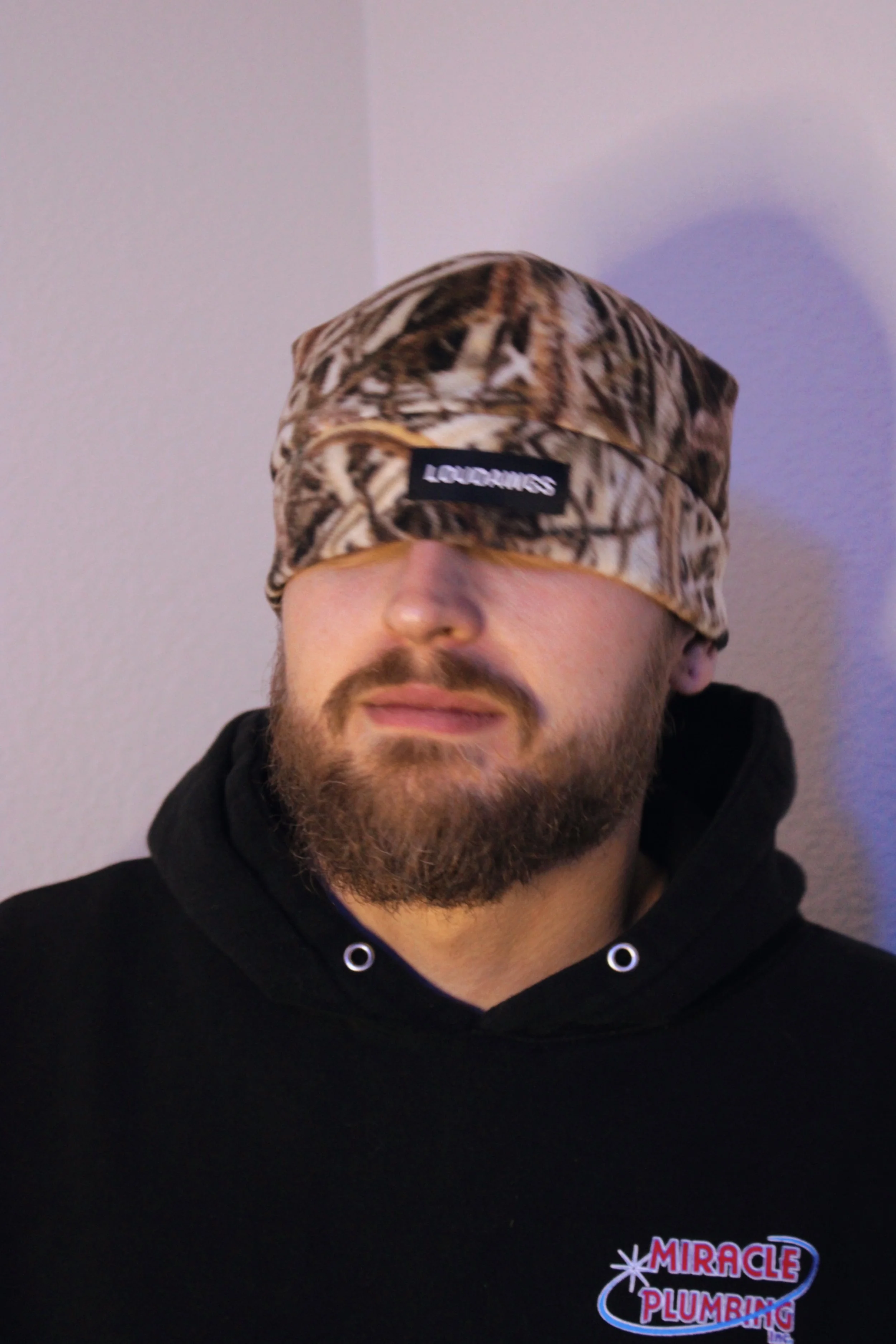 Camo Skull Cap