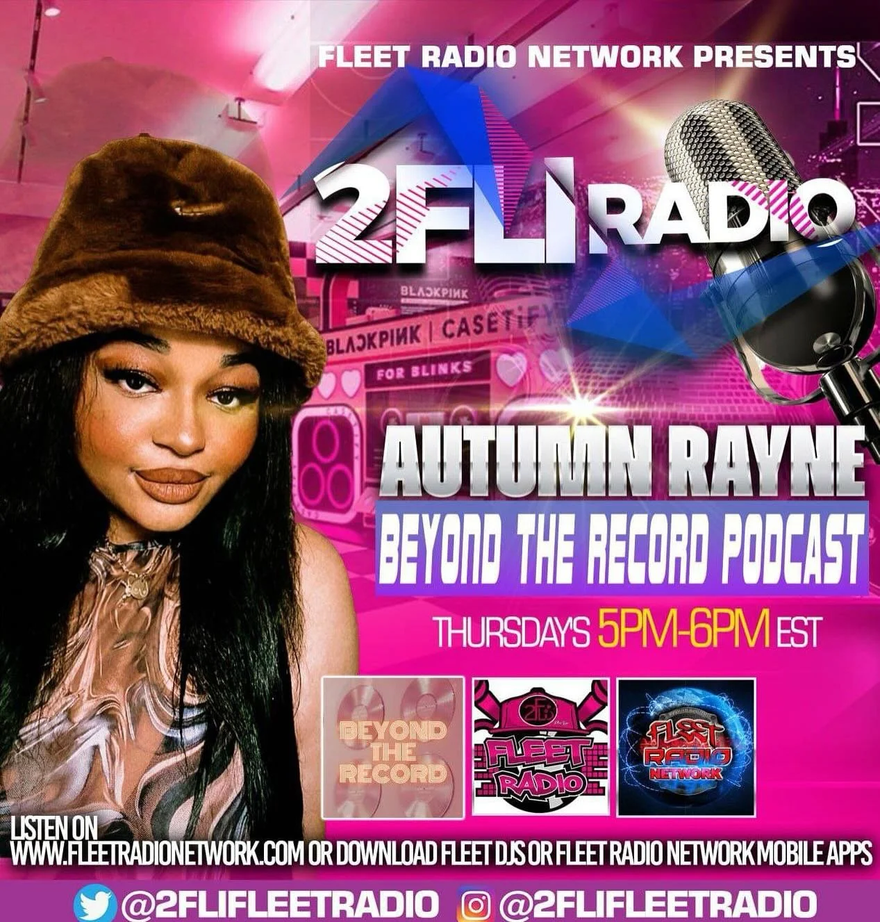 Starting tomorrow I&rsquo;ll be on @2flifleetradio as a host 🎧💕 be sure to download the app and catch me every Thursday from 5-6pm EST. Make sure to download the @fleetdjradio app + artists tap in and send clean mixes to my email in bio 💿 🎶