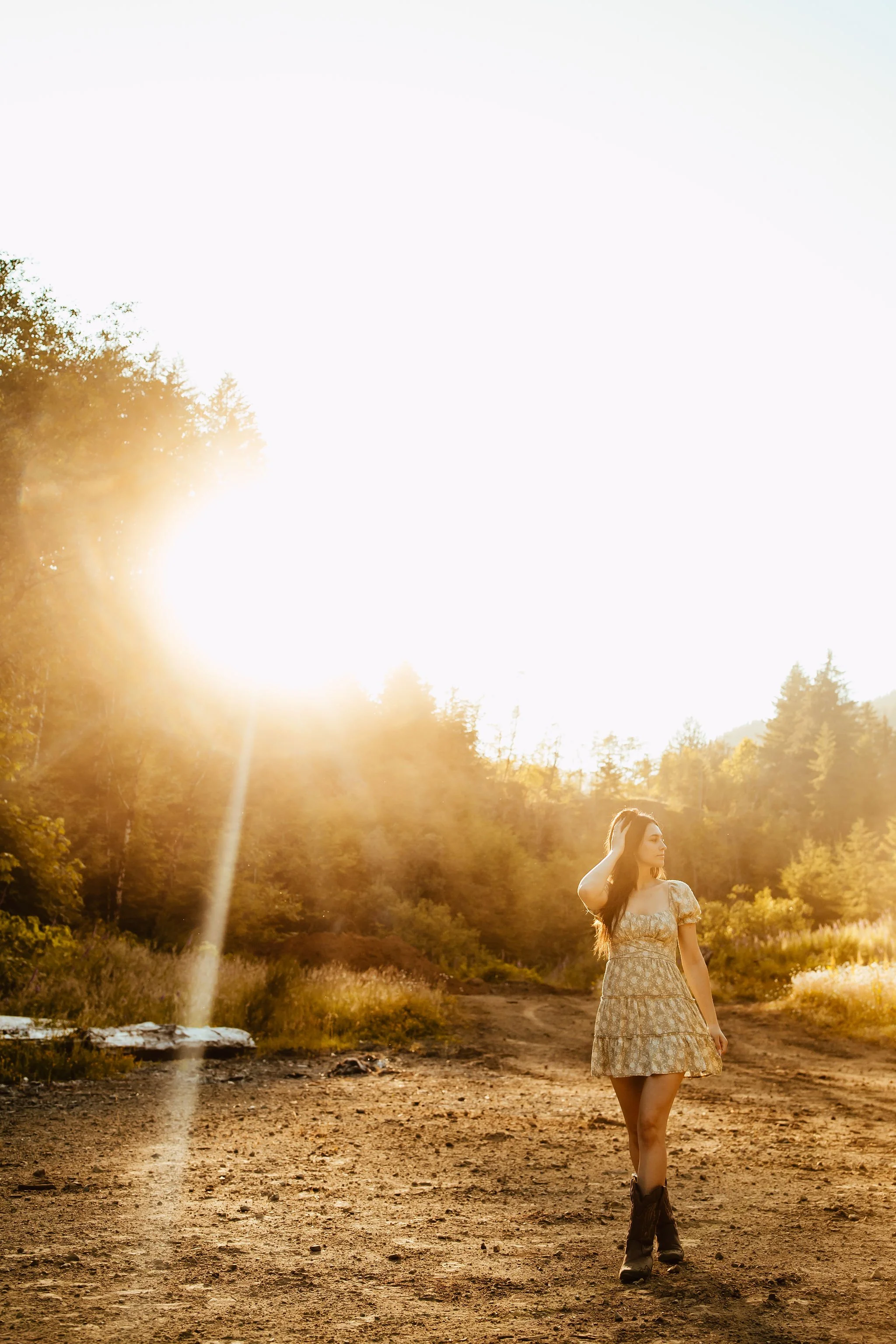 Oregon Coast Senior Session // Siletz, Oregon