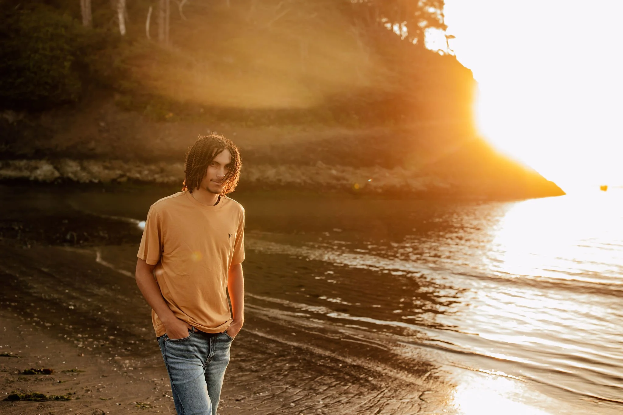 Oregon Coast Senior Session // Lincoln City, Oregon
