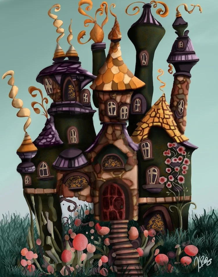whimsical house