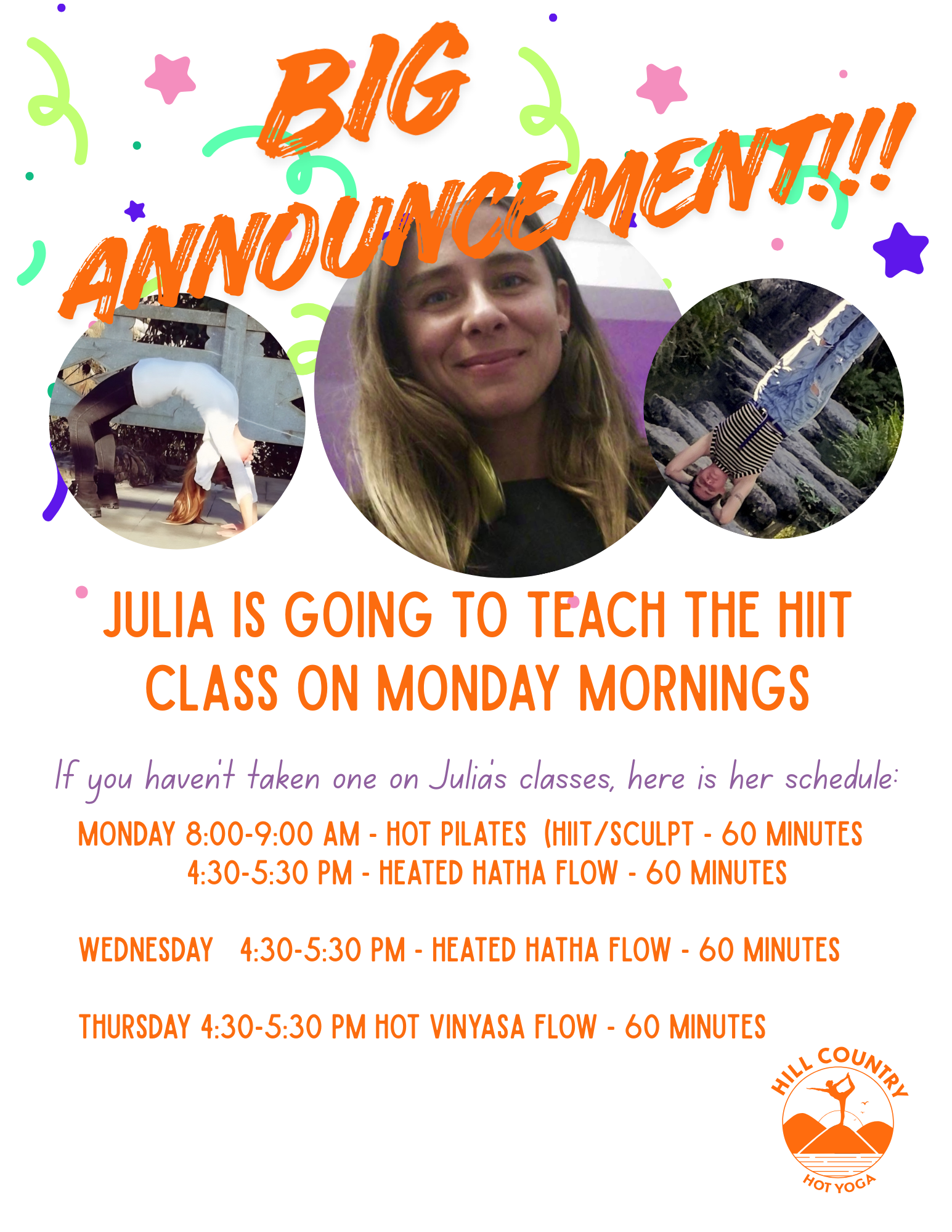 Julia is teach the HIIT on Monday.png