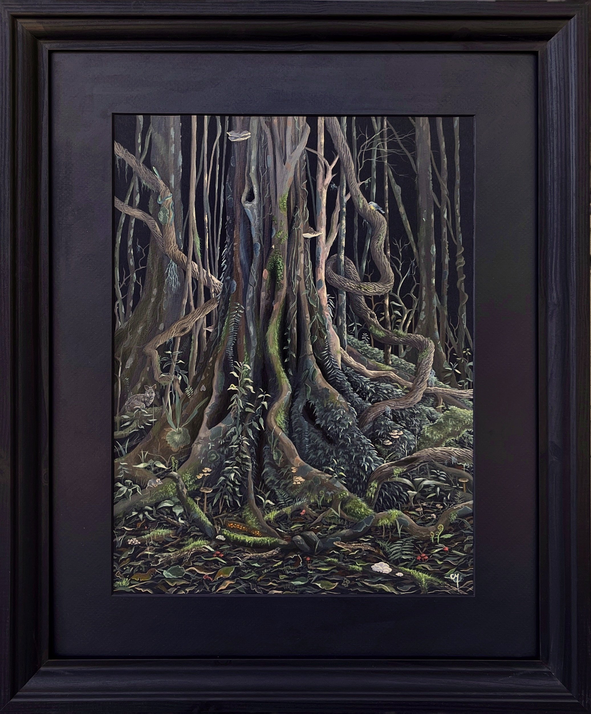 Framed & ready for the exhibition
