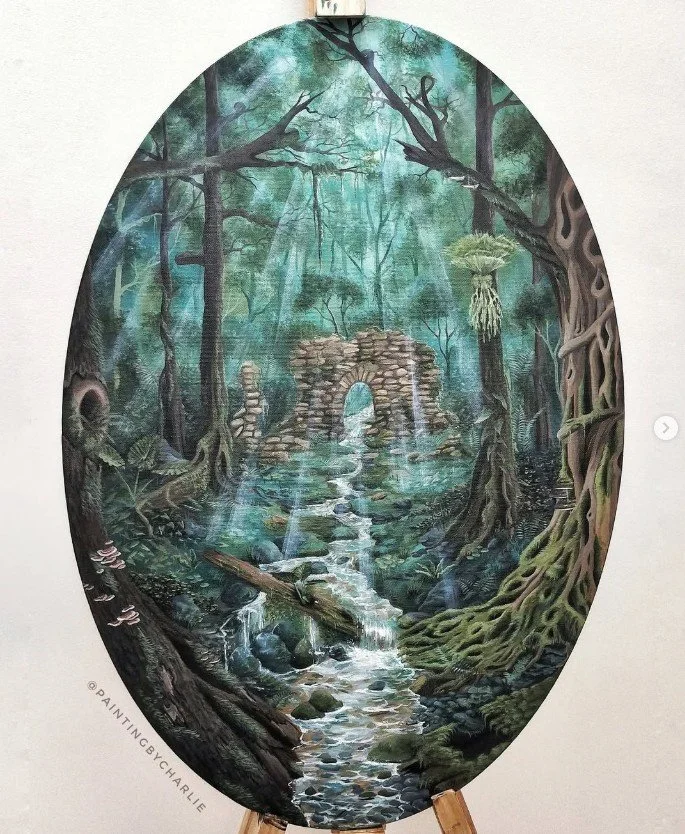 Reclaimed - The finished piece.