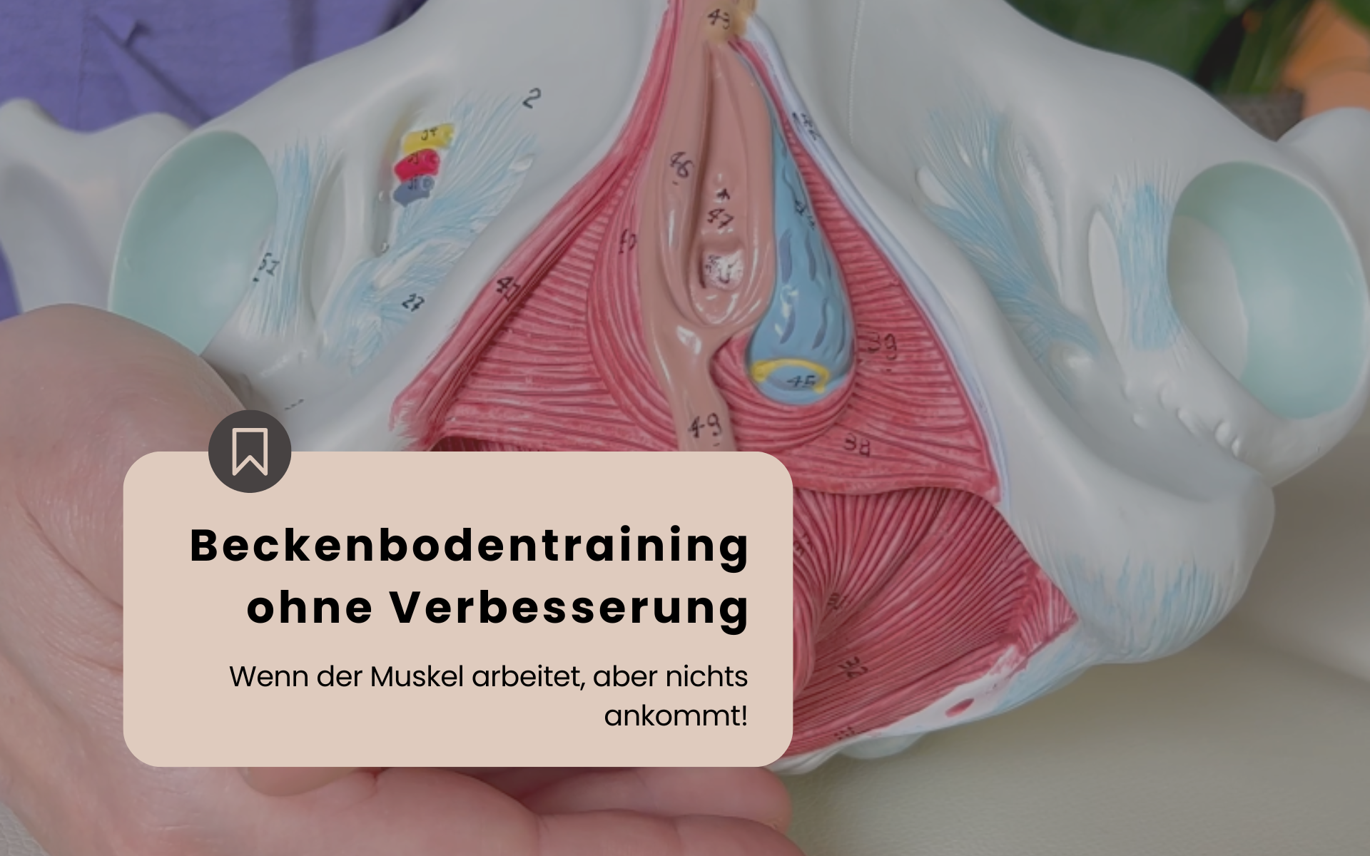 Beckenbodentraining ohne Verbesserung