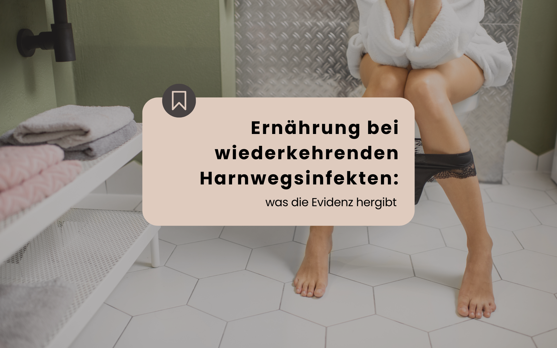 Ernährung bei wiederkehrenden Harnwegsinfekten: