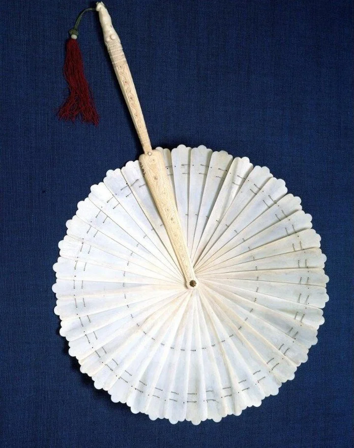 Inspirations
1. Carved ivory 'cockade' fan - unknow - 19th century
2. 'Object for the television' by Phyllida Barlow - 1994
3. Book Cover - Paris 5