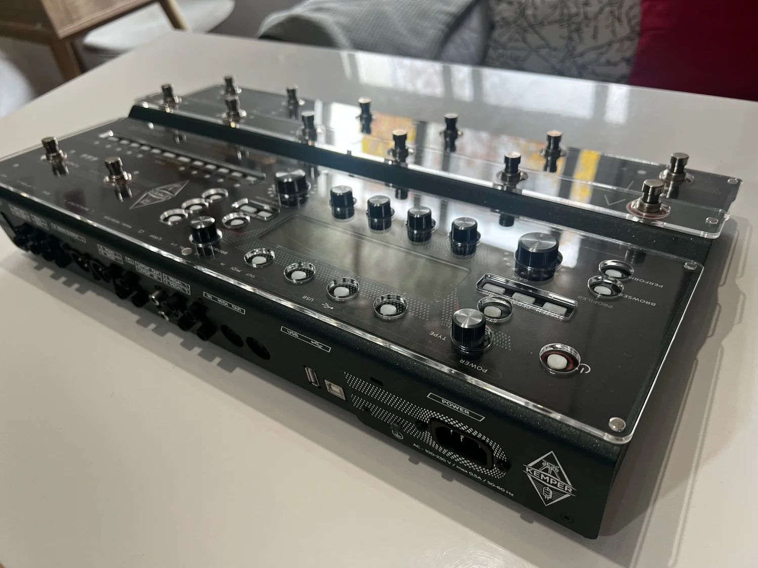Protector acrílico - Kemper Profiler Stage — www