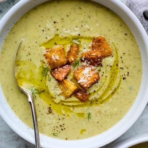 Courgette Cream Soup