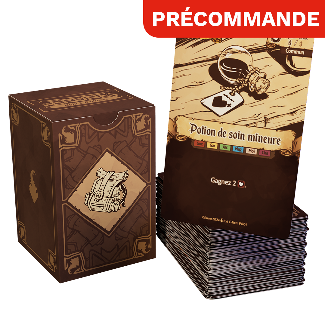 Erune - Cartes objets communs