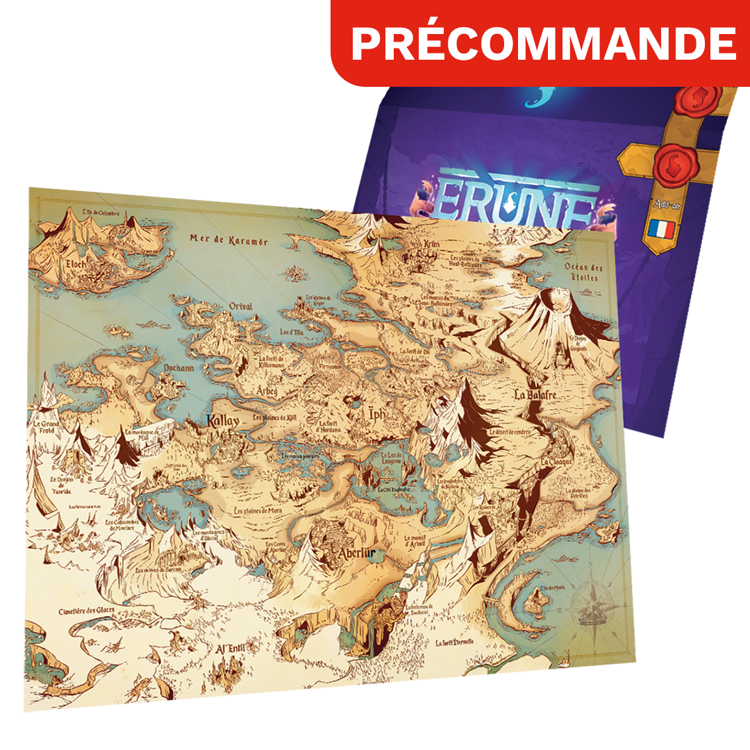 Erune - Carte du monde