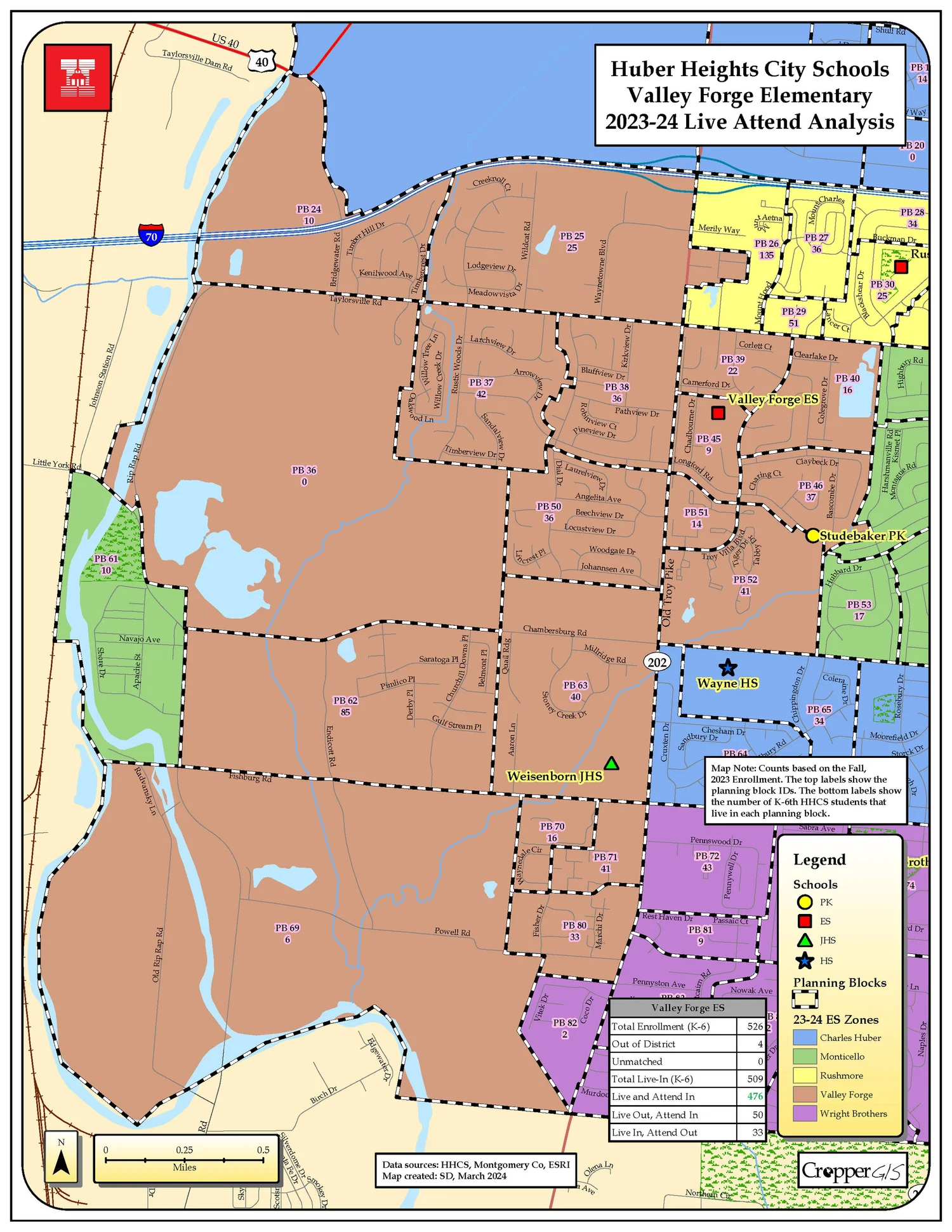 Project Maps — Huber Heights City Schools Redistricting Project 2024