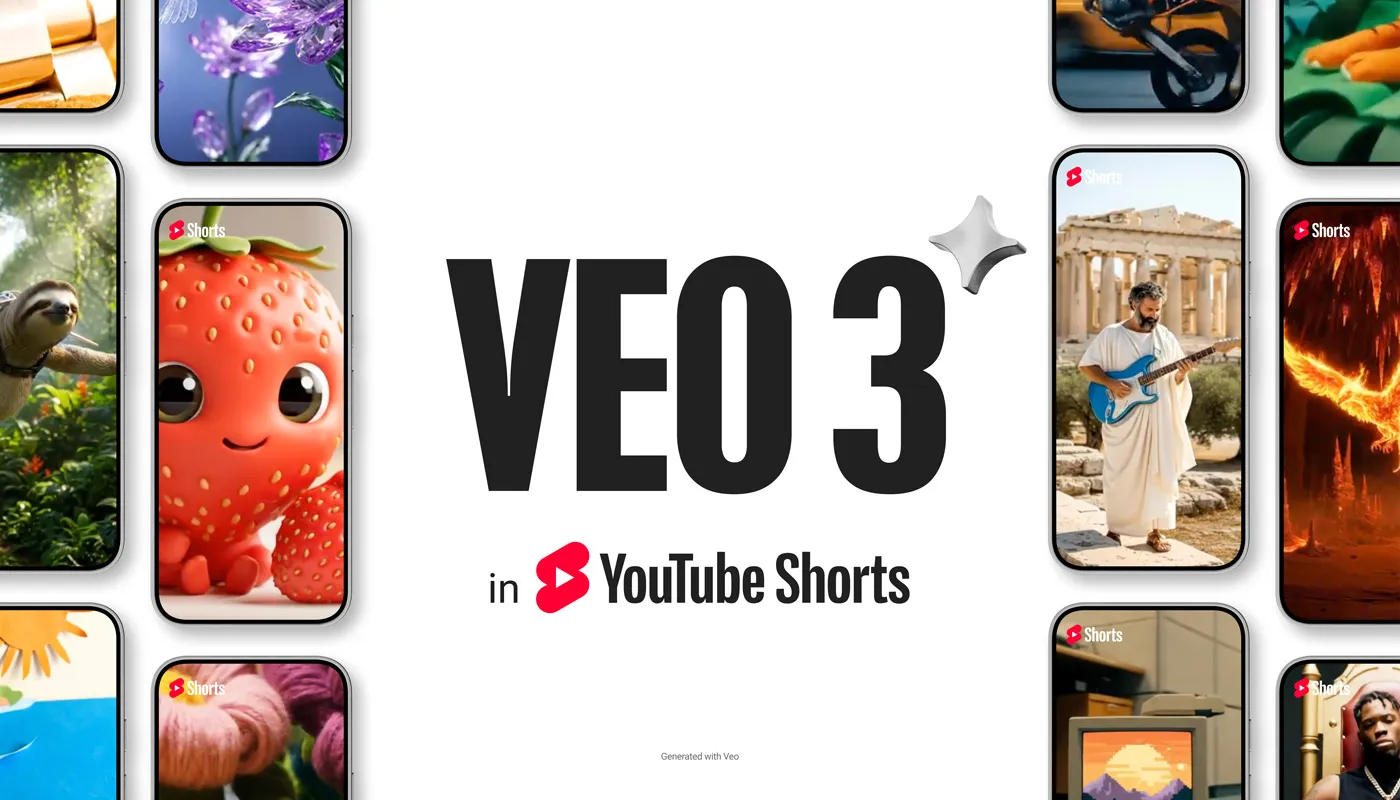 YouTube - Gen AI Veo in Shorts