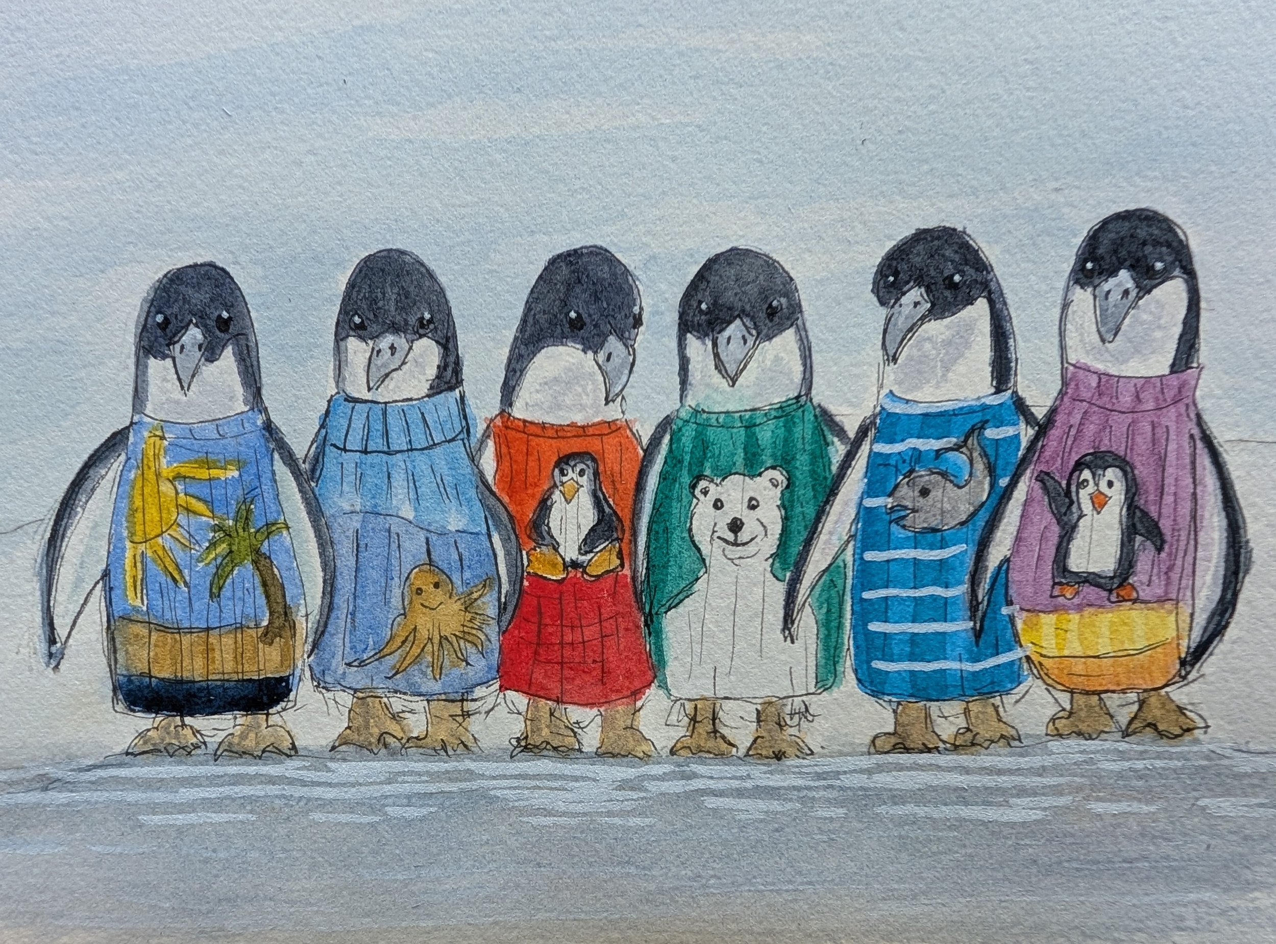Penguins in Jumpers