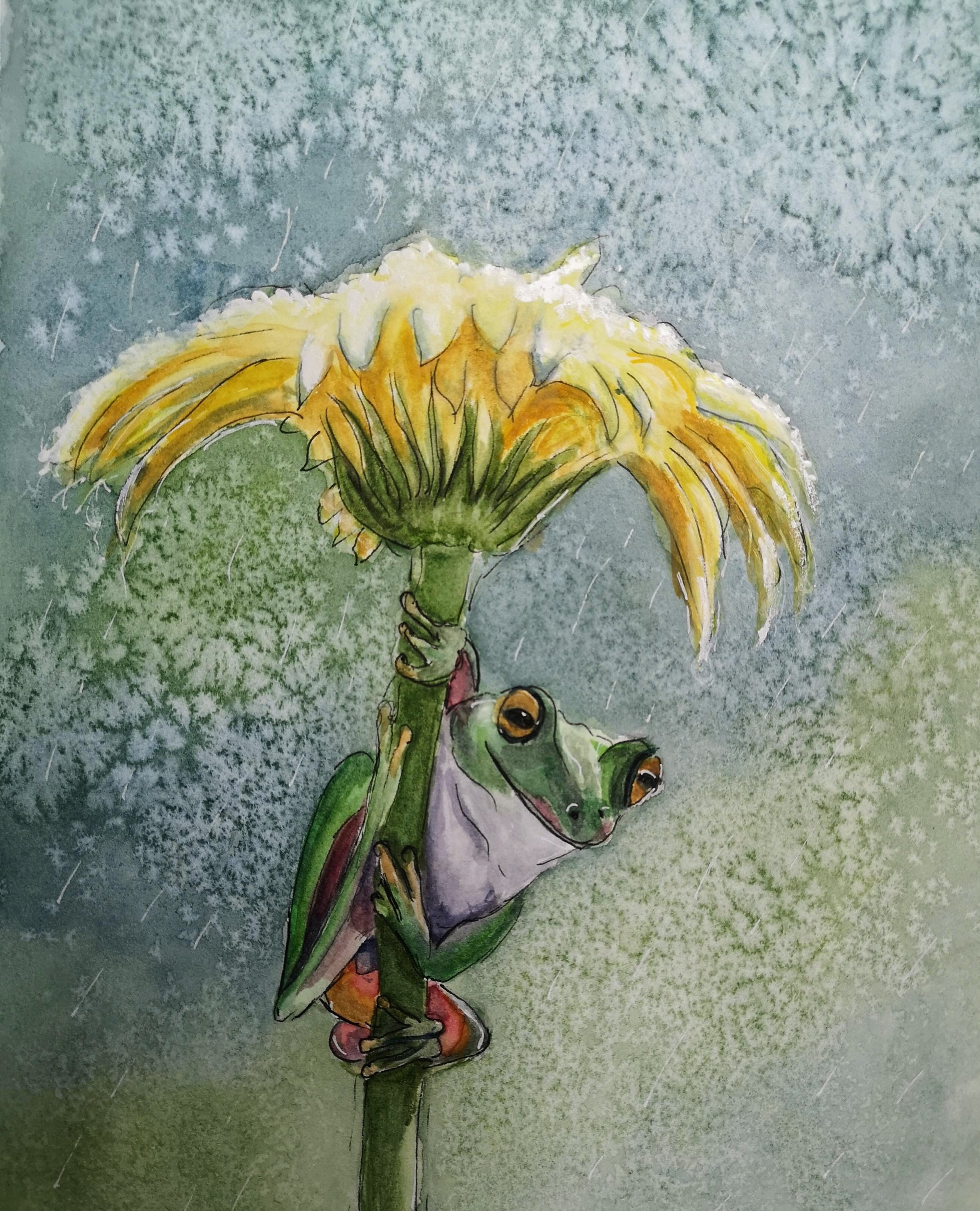 Hang in There (A4 image)