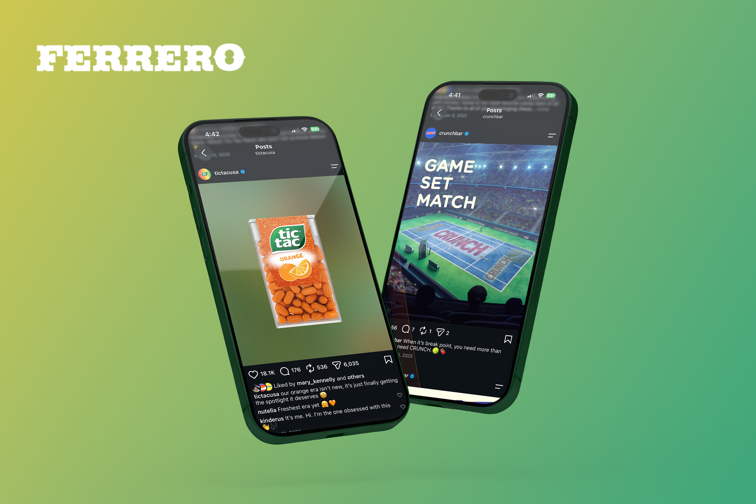 Ferrero Social Content